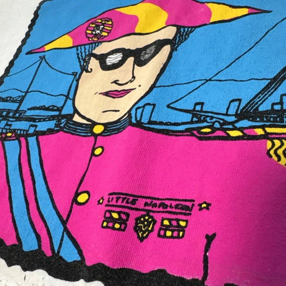 Vintage Mel And The Party Hats Large T Shirt Band Music 30 Years 1985-2015 White - Picture 3 of 15